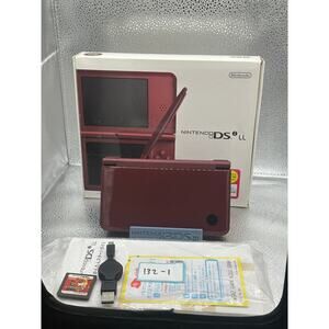 nintendo dsI LL w/charger, box and Mario game excellent condition